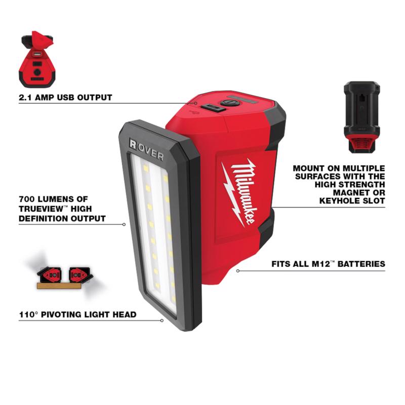 Milwaukee M12 Cordless Brushed 5 Tool Combo Kit