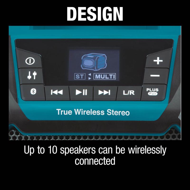 Makita LXT/CXT Wireless Bluetooth Weather Resistant Jobsite Speaker