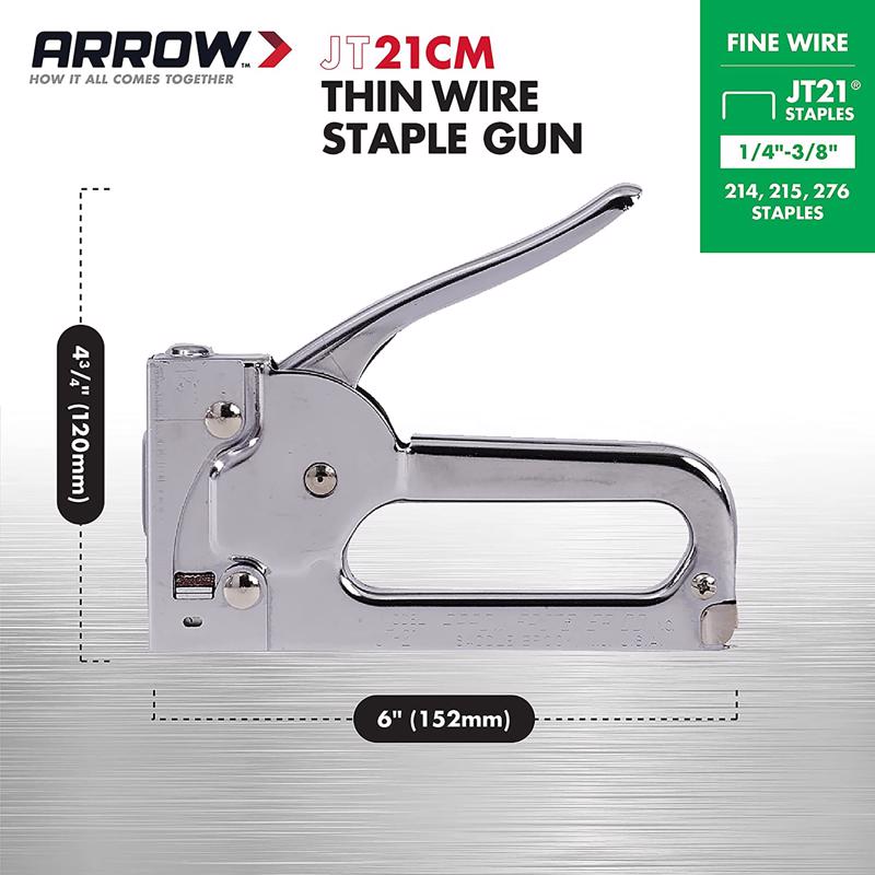 Arrow 7/16 in. Narrow Staple Gun