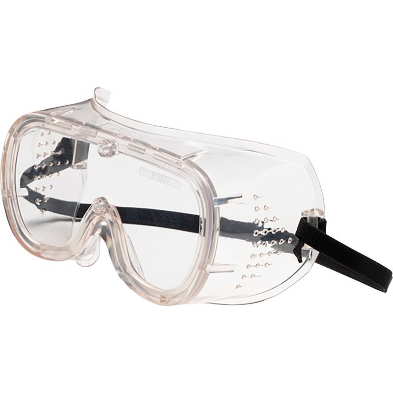 Safety Works Anti-Fog Impact and Splash Resistant Goggles Clear Lens