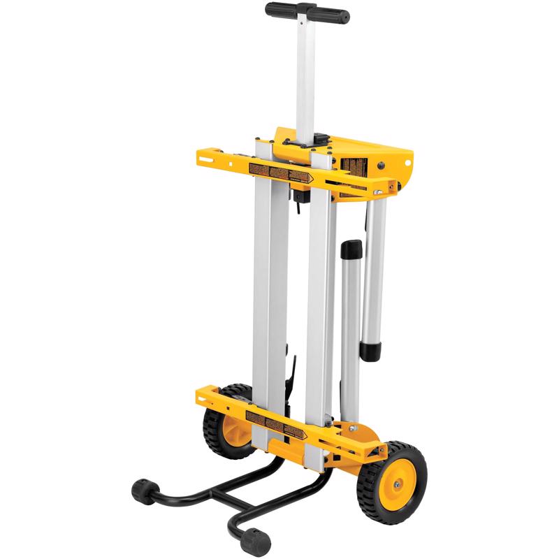 DeWalt Aluminum 9 in. H X 19.75 in. W Rolling Table Saw Stand 200 lb. capacity Yellow
