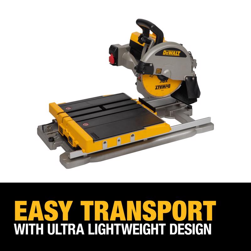 DeWalt 15 amps Corded 10 in. Wet Tile Saw with Stand