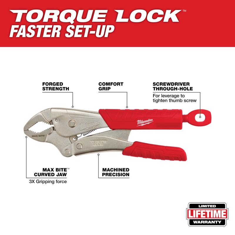 Milwaukee 7&10 in. Forged Alloy Steel Locking Pliers Set