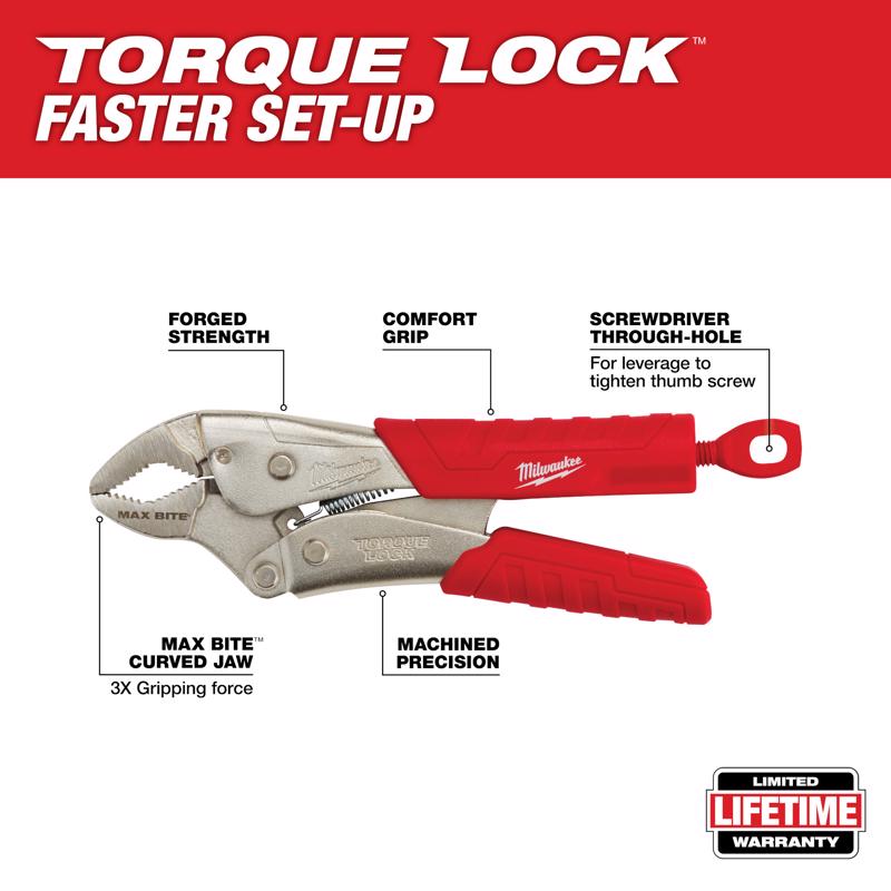 Milwaukee 7&10 in. Forged Alloy Steel Locking Pliers Set