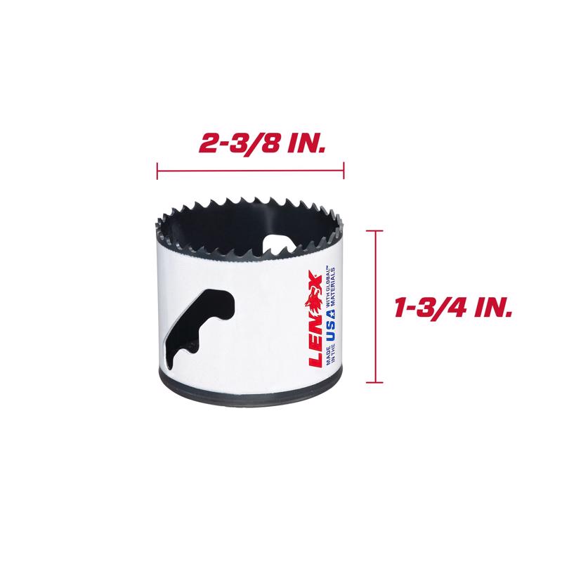 Lenox Speed Slot 2-3/8 in. Bi-Metal Hole Saw