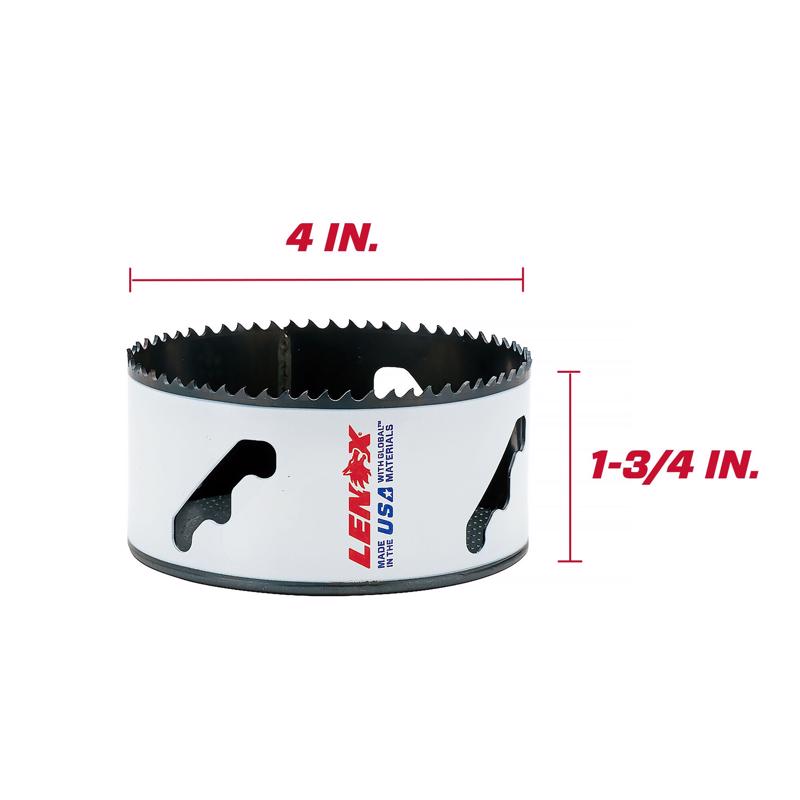 Lenox Speed Slot 4 in. Bi-Metal Hole Saw