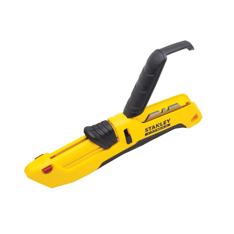 Stanley Fatmax Self-Retracting Squeeze Auto Retract Safety Knife Black/Yellow