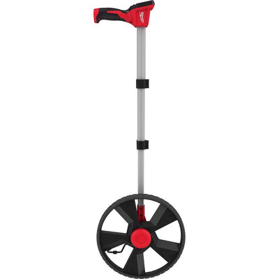 Milwaukee 12.5 in. L X 4 in. W 12 in. Measuring Wheel Black/Red