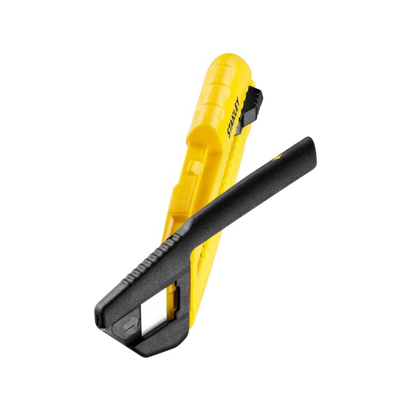 Stanley 6.29 in. Sliding Snap Knife Black/Yellow
