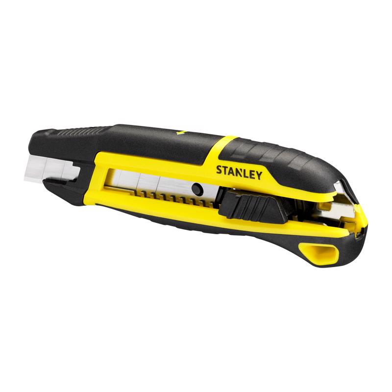 Stanley 6.10 in. Snap Knife Black/Yellow