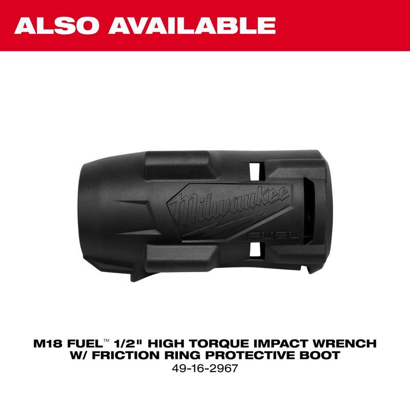 Milwaukee M18 FUEL 1/2 in. Cordless Brushless High Torque Impact Wrench and Grease Gun Kit (Battery