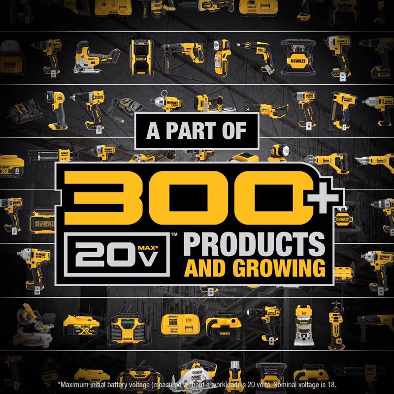 DeWalt 20V MAX DCB205C 5 Ah Lithium-Ion Battery and Charger Starter Kit 2 pc