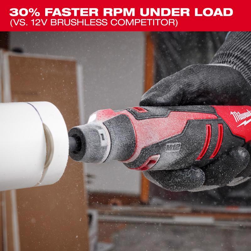 Milwaukee M12 Brushless Cordless Rotary Tool Tool Only