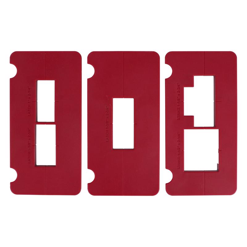 Milescraft Hinge Jig Plus Door Hinge Template 13 pc