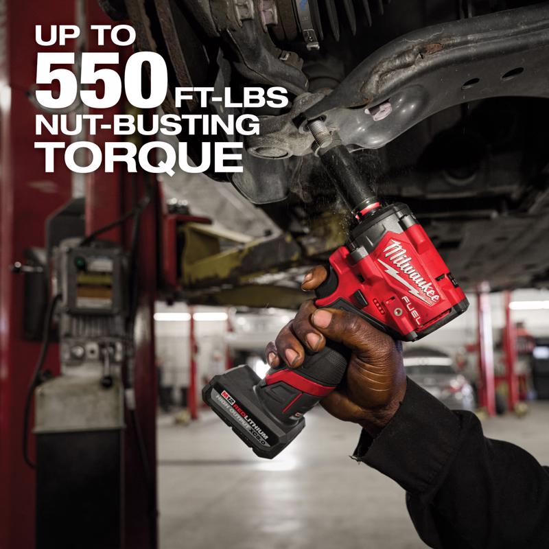 Milwaukee M12 FUEL M12 3/8 in. Cordless Brushless High Torque Impact Wrench Tool Only