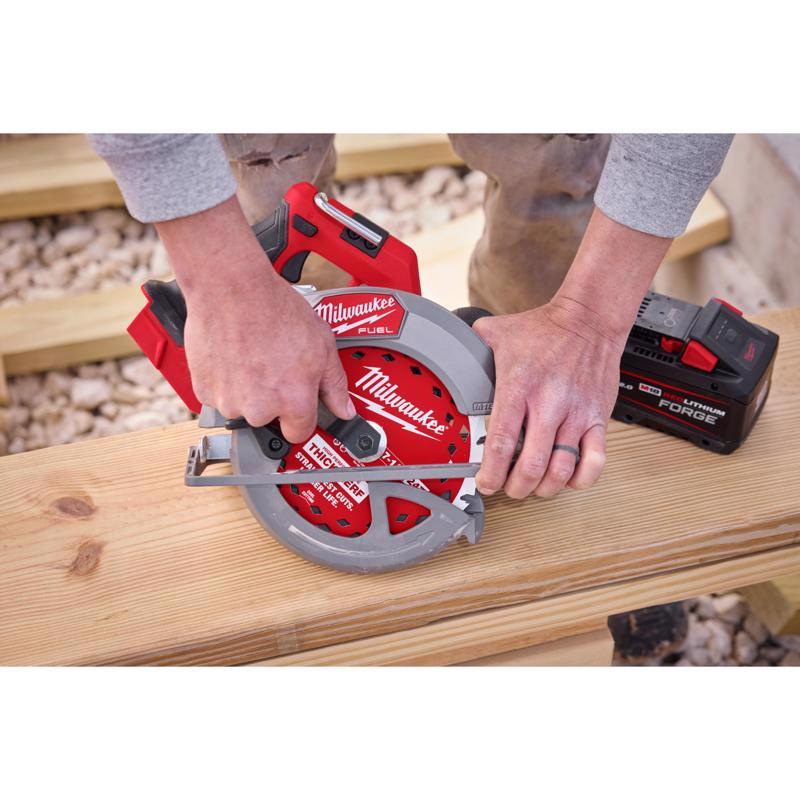 Milwaukee 7-1/4 in. D X 5/8 in. Carbide Circular Saw Blade Set 24 teeth