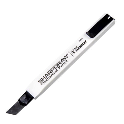 C.H. Hanson SharpDraw 7 in. L Mechanical Carpenter Pencil w/refill Snap-Off Pencil Blade White