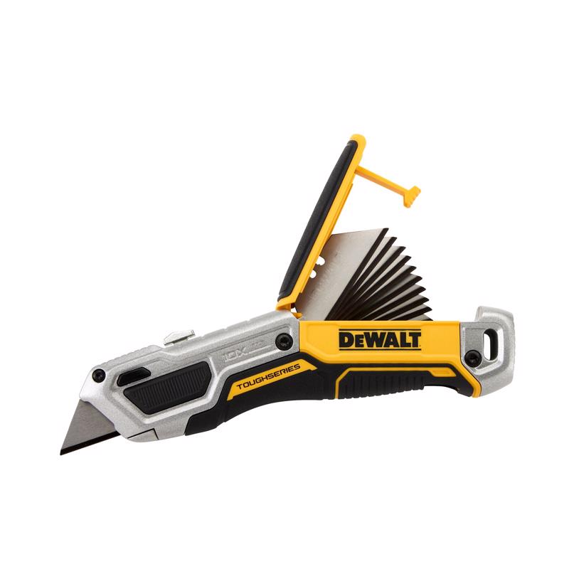 DeWalt Toughseries 2.40 in. Sliding Utility Knife Black/Yellow