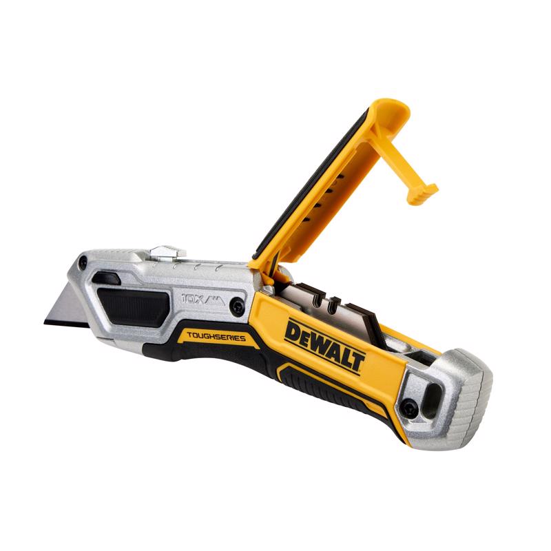 DeWalt Toughseries 2.40 in. Sliding Utility Knife Black/Yellow