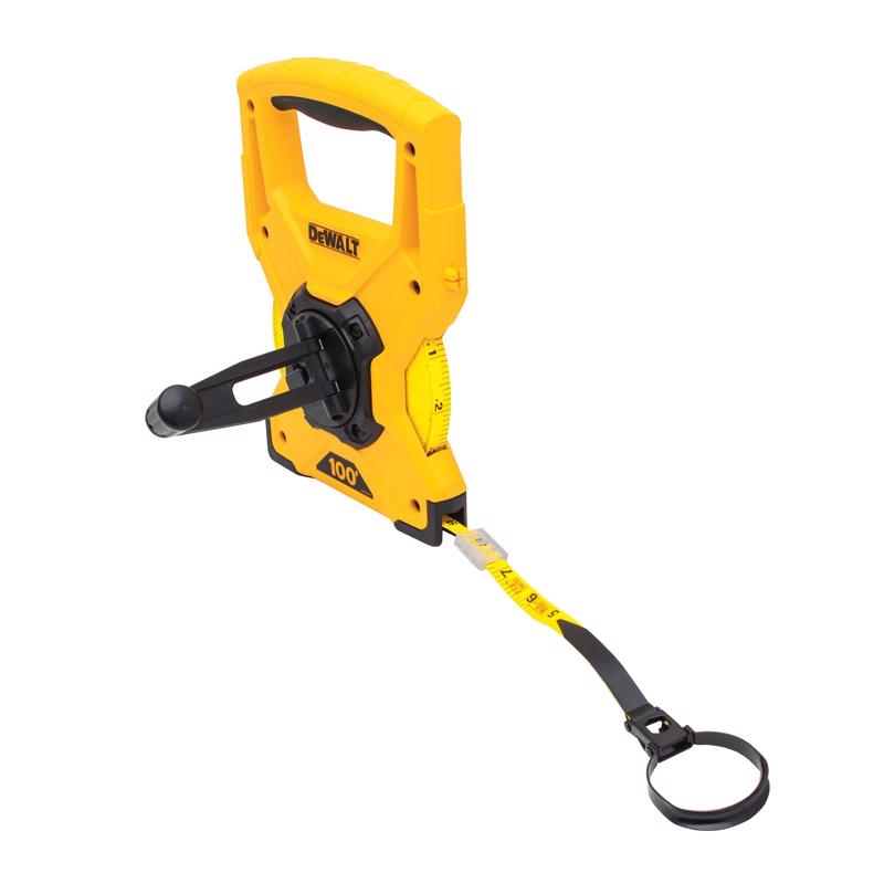 DeWalt 100 ft. L X 1/2 in. W Fiberglass Long Tape Measure
