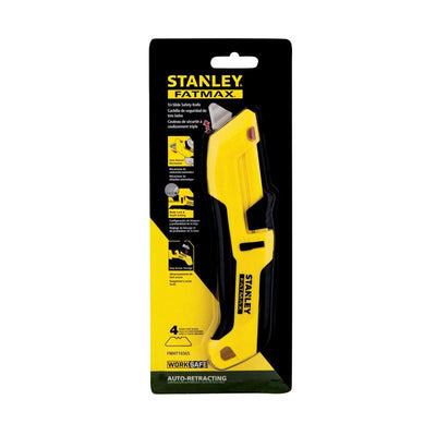 Stanley Fatmax 1 in. Sliding Safety Knife Black/Yellow