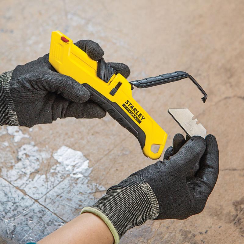 Stanley Fatmax 1 in. Sliding Safety Knife Black/Yellow