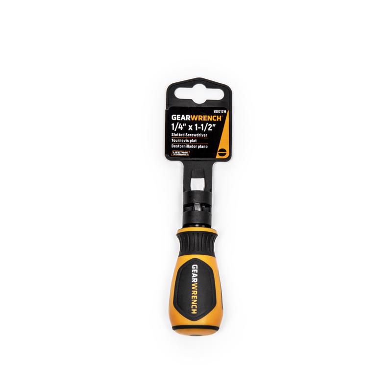 GEARWRENCH #1/4 X 1.5 in. L Slotted Screwdriver