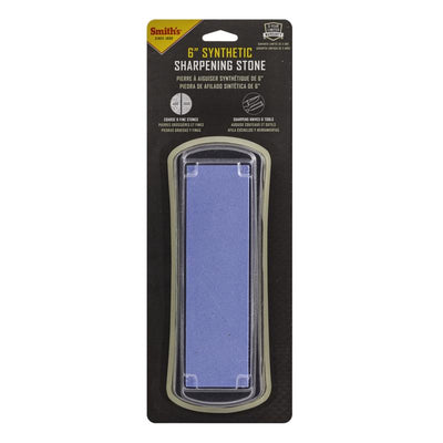 Smith's 6 in. L Dual Grit Whetstone Arkansas/Synthetic Double-Sided Sharpener 400/1000 Grit