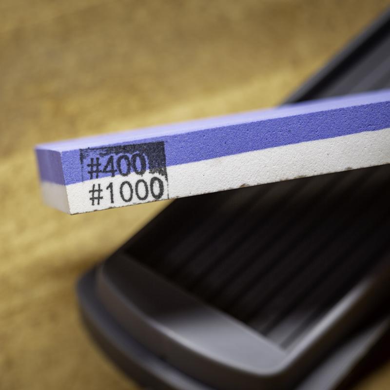 Smith's 6 in. L Dual Grit Whetstone Arkansas/Synthetic Double-Sided Sharpener 400/1000 Grit