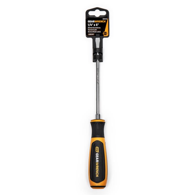 GEARWRENCH 1/4 in. X 6 in. L Slotted Screwdriver
