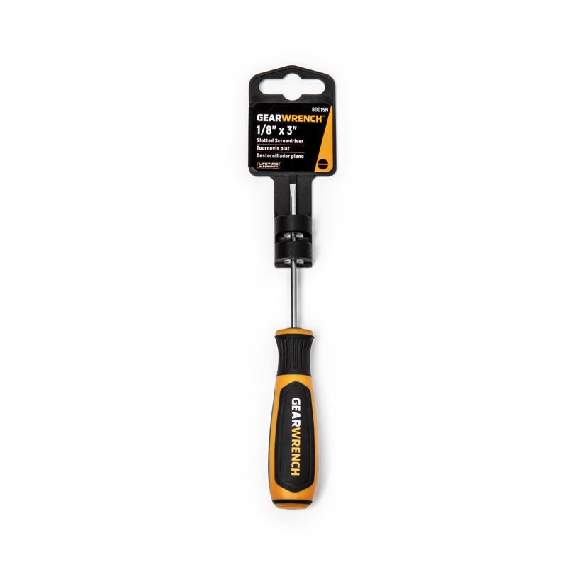 GEARWRENCH 1/8 in. X 3 in. L Slotted Cabinet Screwdriver