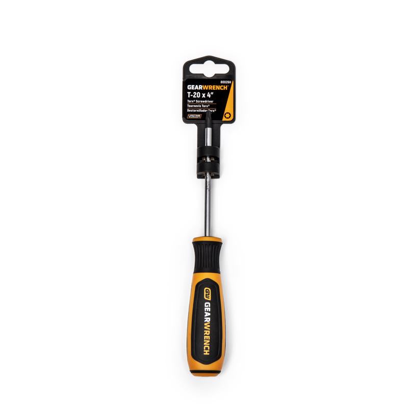 GEARWRENCH T20 Sizes X 4 in. L Torx Screwdriver
