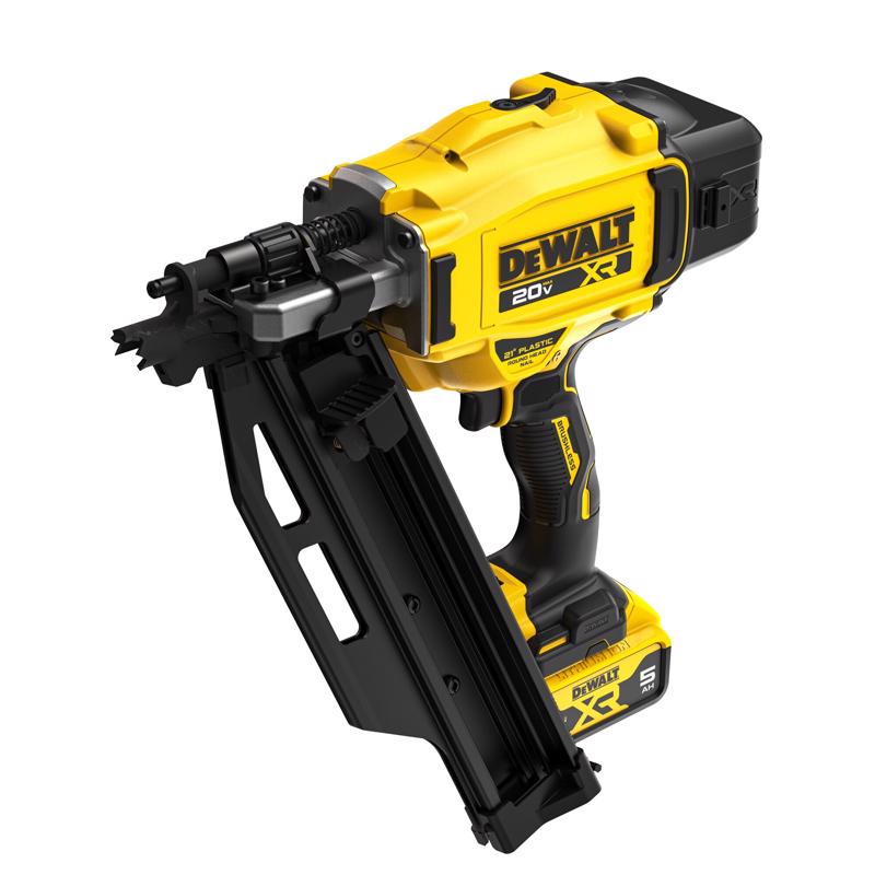 DeWalt 20V MAX Cordless 21 deg Framing Nailer Kit (Battery & Charger) 20 V