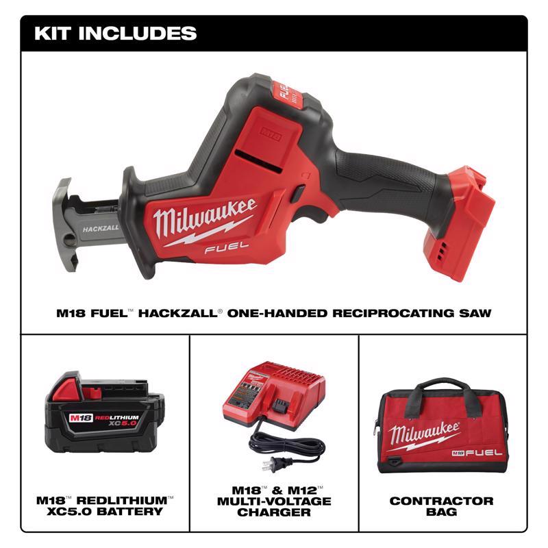 Milwaukee M18 FUEL Cordless Brushless Reciprocating Saw Kit (Battery & Charger)