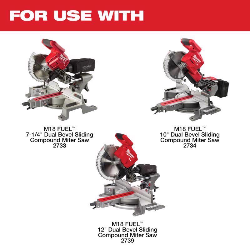 Milwaukee Aluminum 100 in. L X 32 in. H X 27 in. W Stand Miter Saw Stand 500 lb Red