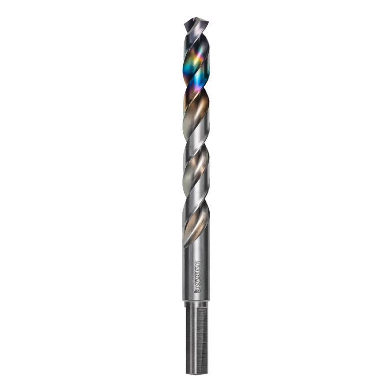 Diablo Metal Demon 13/32 in. X 5.2 in. L Metal Drill Bit 3-Flat Shank