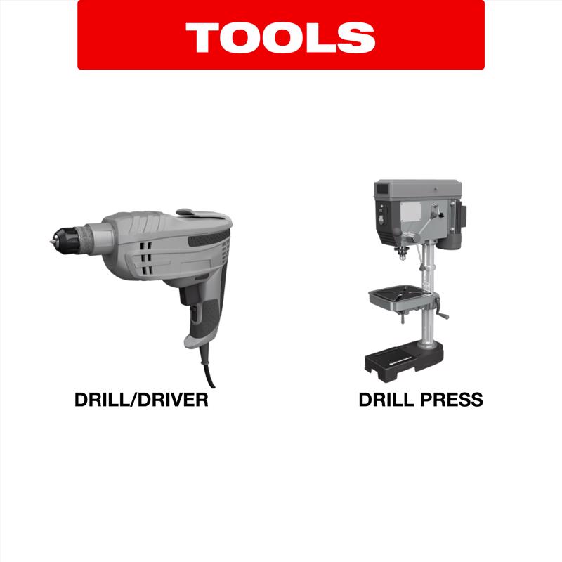 Diablo Metal Demon 3/32 in. X 2.2 in. L Metal Drill Bit 3-Flat Shank
