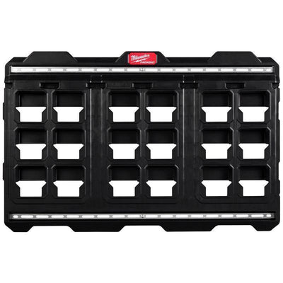 Milwaukee Packout 30.75 in. W X 20 in. H Large Large Wall Mounted Plate Polypropylene 18 compartment