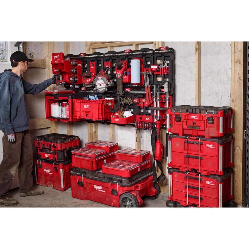 Milwaukee Packout 30.75 in. W X 20 in. H Large Large Wall Mounted Plate Polypropylene 18 compartment