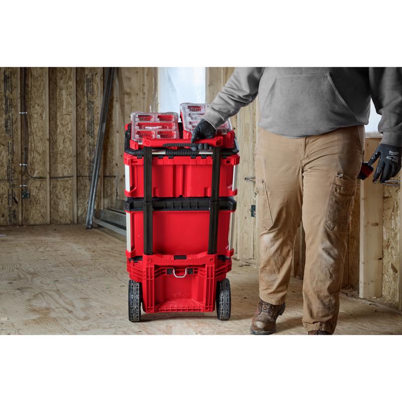 Milwaukee Packout 18.5 in. W X 19.75 in. H X 2.5 in. D Low Profile Long Handle Tool Holder Polypropy