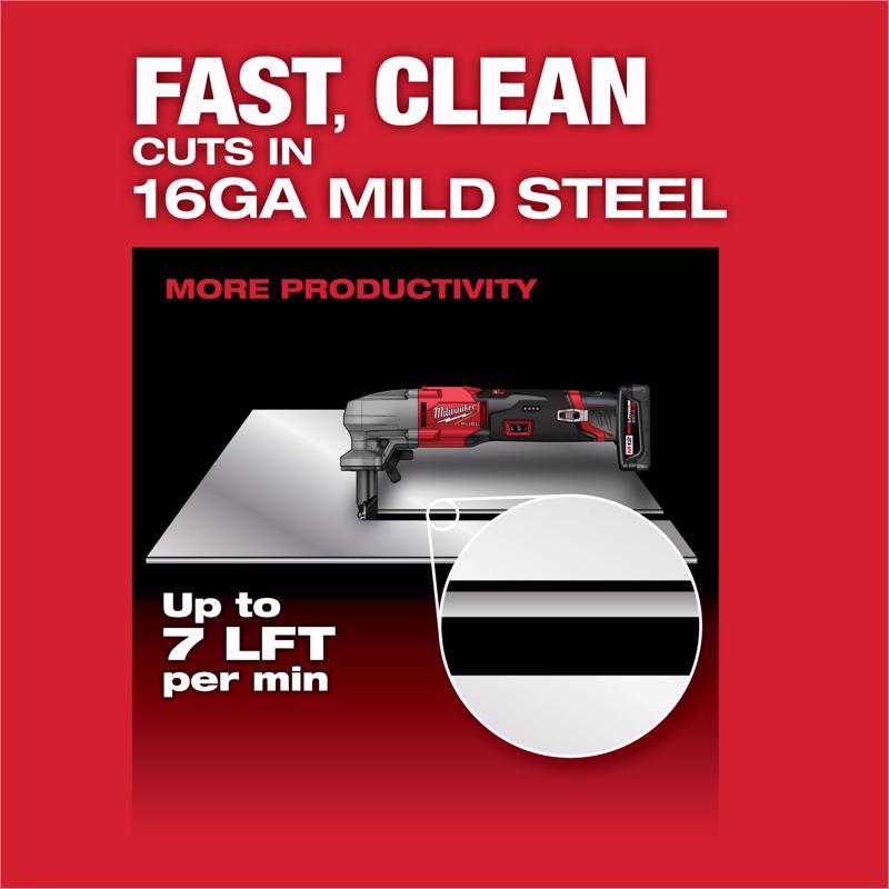 Milwaukee M12 Fuel 12 V 16 Ga. Cordless Nibbler Tool Only
