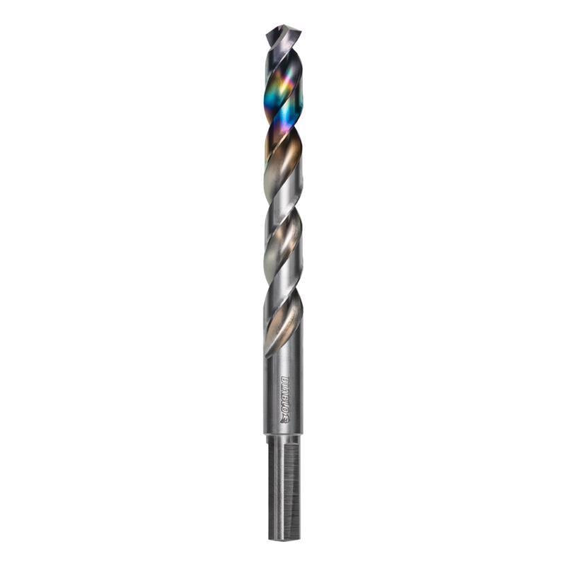 Diablo Metal Demon 25/64 in. X 5.2 in. L Stainless Steel Drill Bit 3-Flat Shank