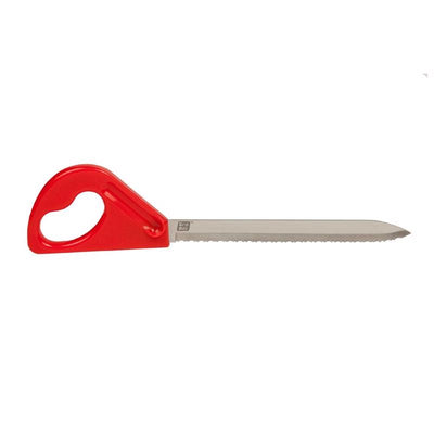 Grip-Rite 12.2 in. Fixed Blade Spear Point Insulation Knife Red