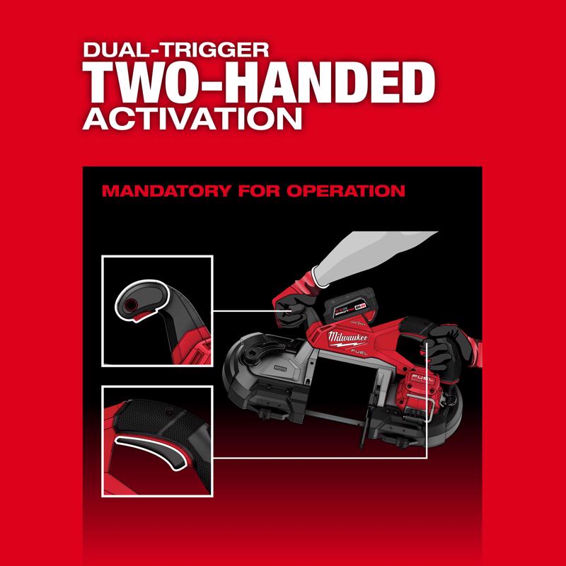 Milwaukee M18 FUEL Cordless Brushless Deep Cut Band Saw Kit (Battery & Charger)