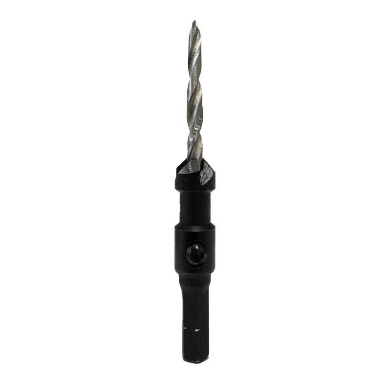 Richelieu Mibro #10 Steel Screw Pilot Drill Bit Straight Shank