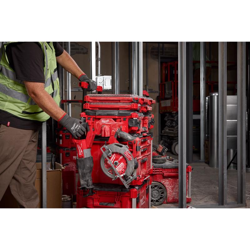 Milwaukee Packout 5 in. W X 4.8 in. H Tool Box Attachment Tool Rack Black/Red