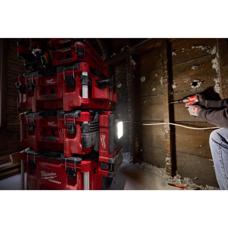 Milwaukee Packout Tool Box Attachment Compact Wall Mounted Plate Black