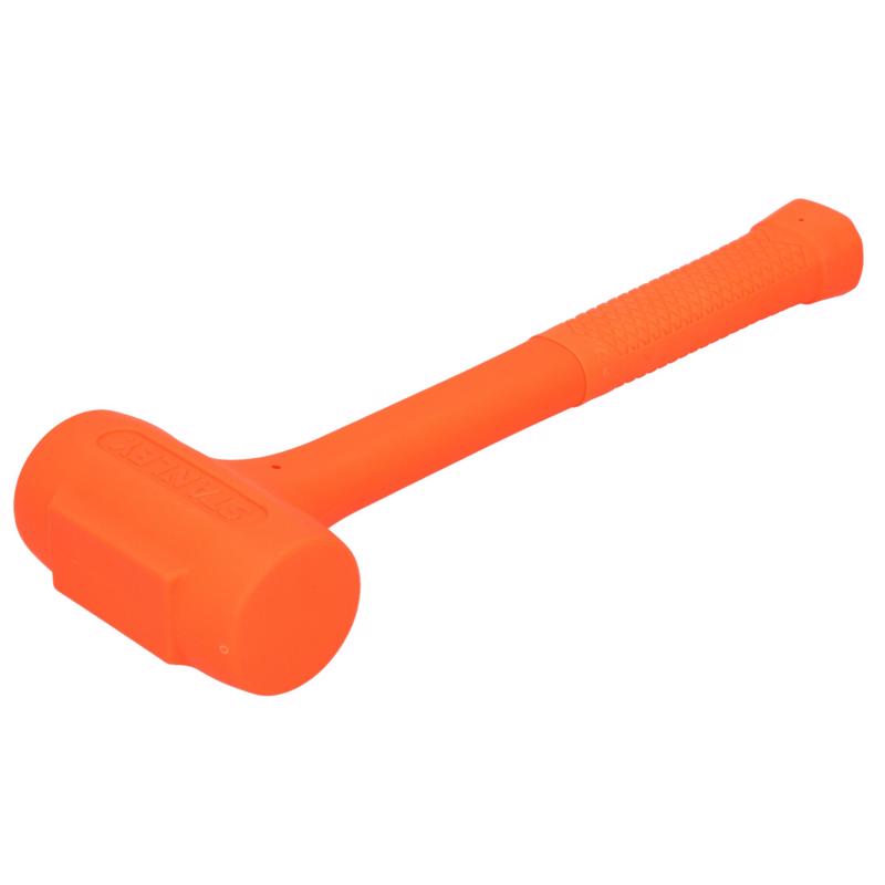Stanley 28 oz Dead Blow Hammer Steel Head Steel and Composite Handle