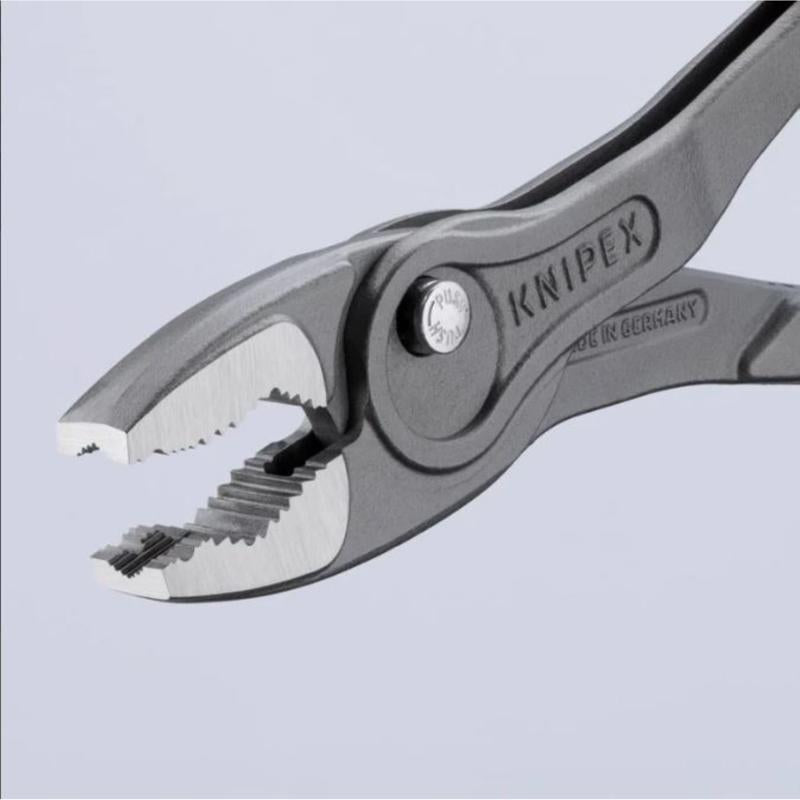 Knipex 10 in. Chrome Vanadium Steel TwinGrip Slip Joint Pliers