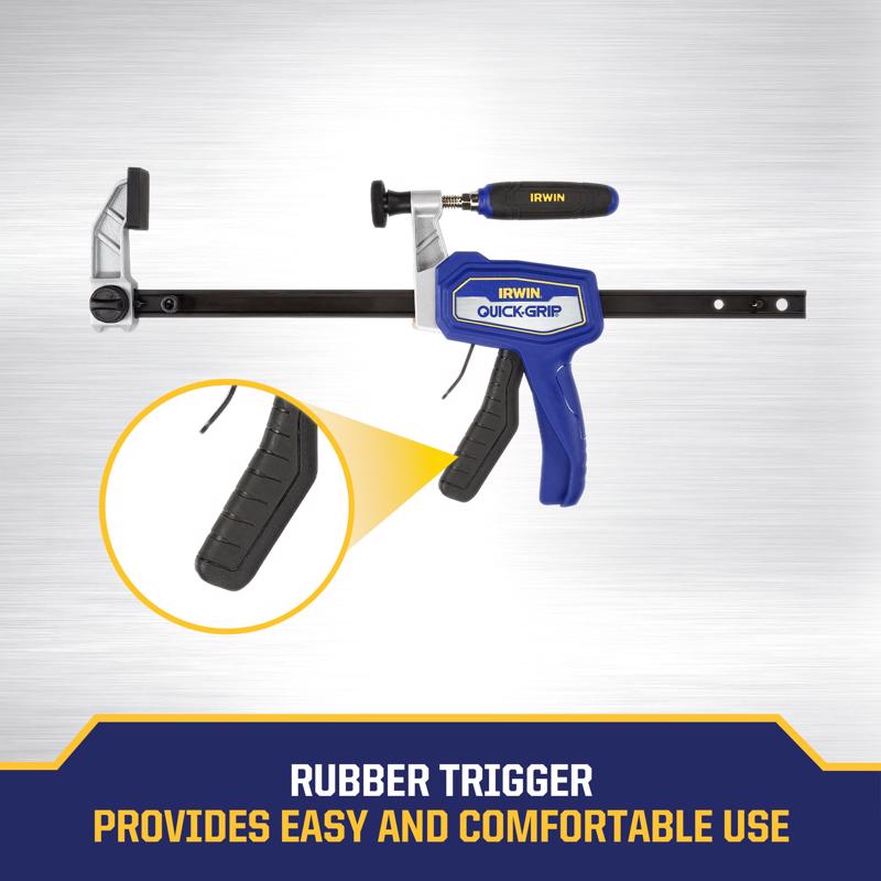 Irwin Quick-Grip 24 in. D Medium Duty Full Screw C-Clamp 825 lb